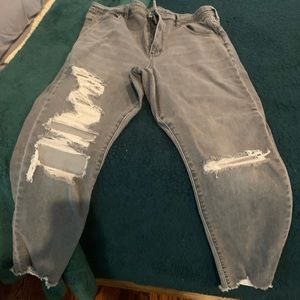 American Eagle distressed skinny jeans